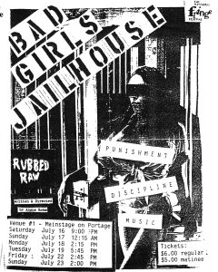 Original poster for Bad Girls Jailhouse in 1994
