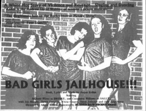 Poster for Bad Girls Jailhouse in 1996