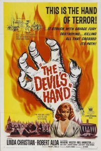 Poster for The Devil's Hand (1961)