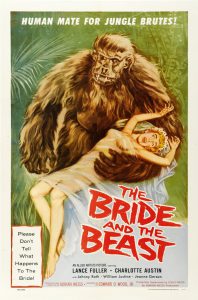 Poster for The Bride and the Beast (1958)