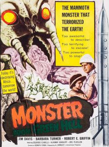 Poster for Monster from Green Hell (1957)