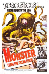 Poster for Monster from the Ocean Floor (1954)