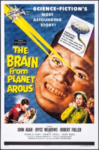 Poster for The Brain from Planet Arous (1957)