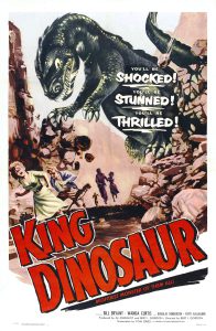 POSTER FOR King Dinosaur (1955)