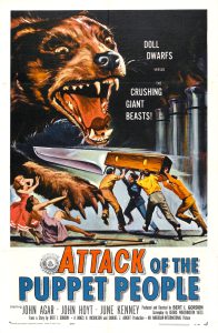 Poster for Attack of the Puppet People (1958)