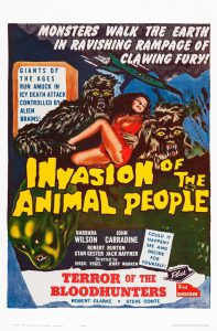 Poster for Invasion of the Animal People (1959)